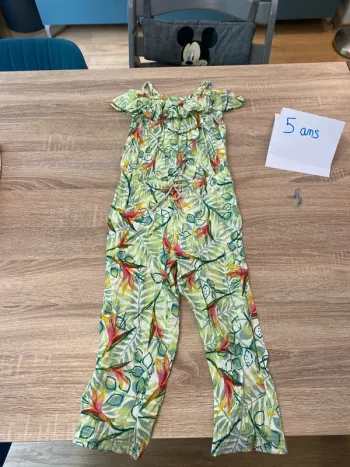 Combi pantalon fille 5 ans United Colors or Benetton