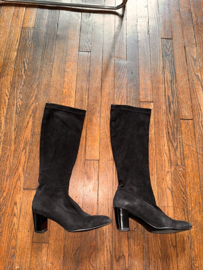 Bottes en daim Robert Clergerie  Taille 5,5 donc 36,5 - photo numéro 4