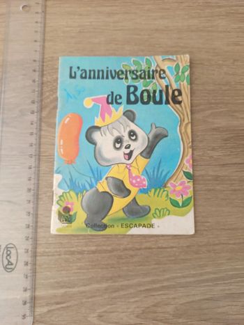 Mini livre l anniversaire de boule