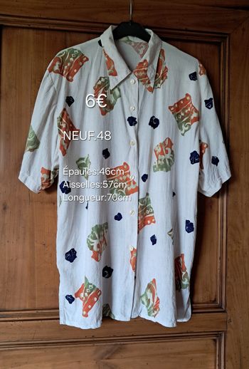 Chemisier NEUF pour femme taille 48