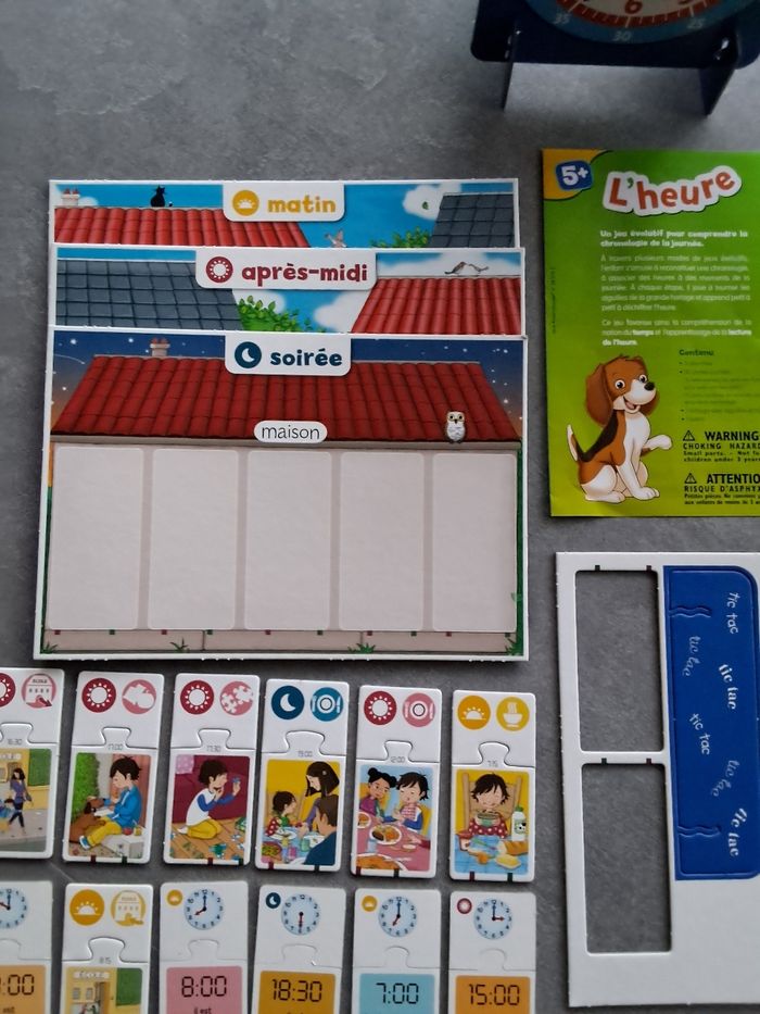 Jeu L’heure neuf 5+ Ravensburger - photo numéro 5