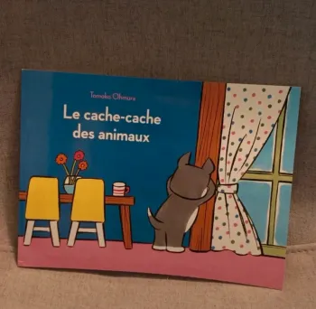 Livre école des loisirs de tomoko ohmura le cache cache des animaux