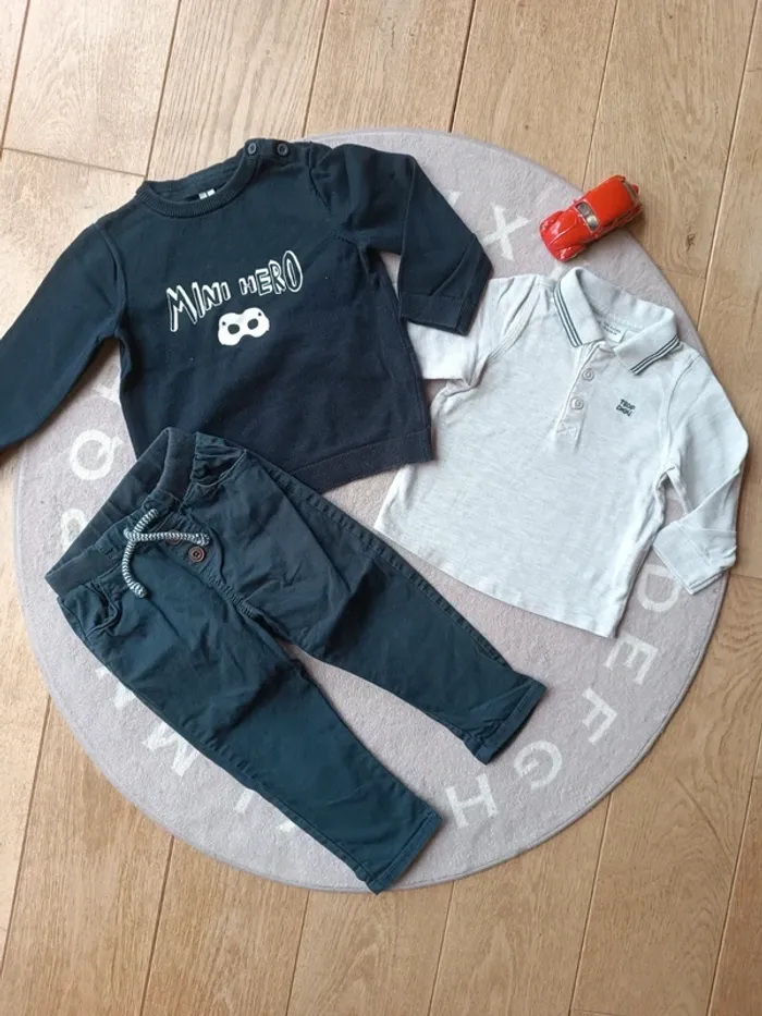 Ensemble 3 pièces 👕👖
