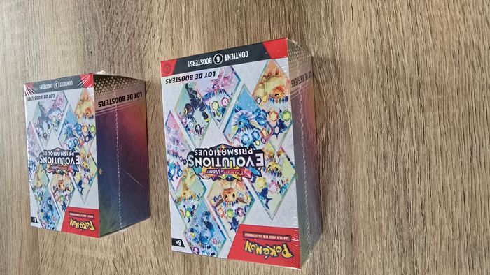 Pokémon Lot de 2 Bundle Evolutions Prismatiques Ev8.5 [NEUF] - photo numéro 4