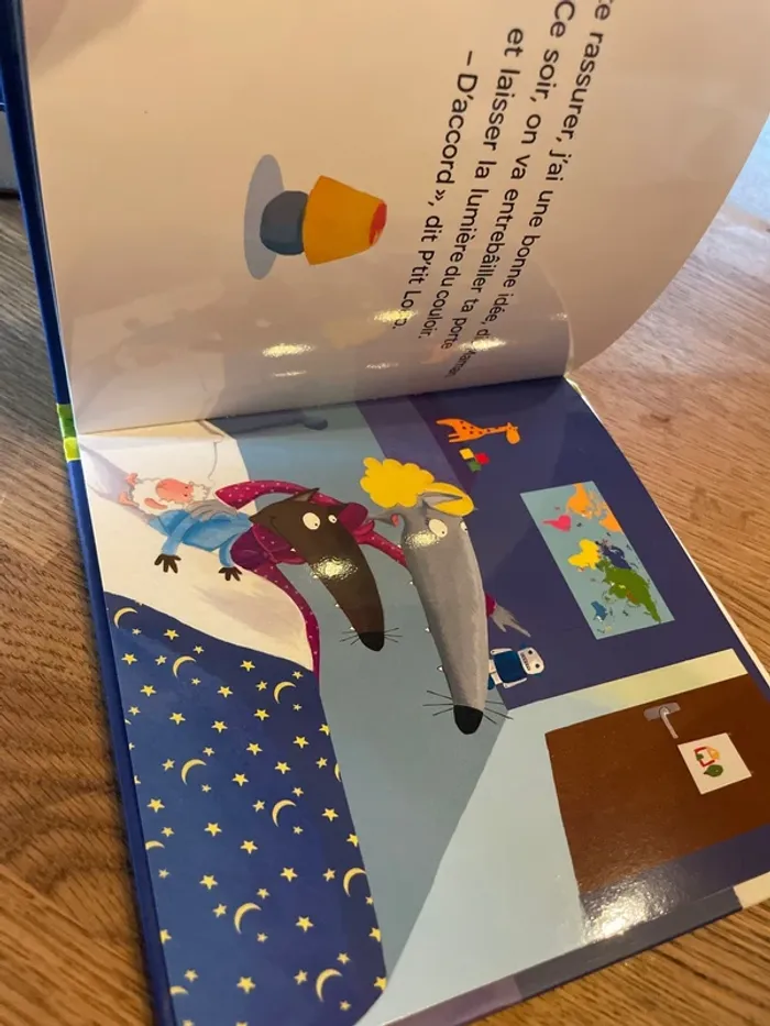 Livre P’tit Loup a peur du noir - photo numéro 7