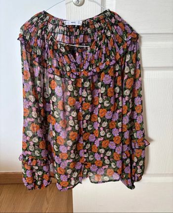 Blouse fleurie