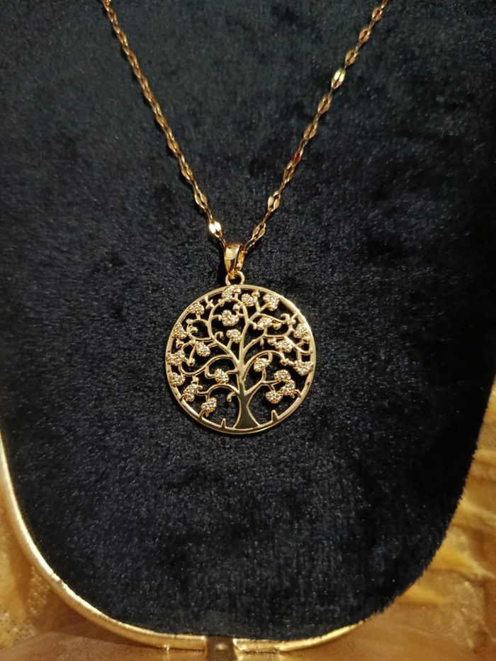 Collier Arbre brillant qualité sup - photo numéro 2