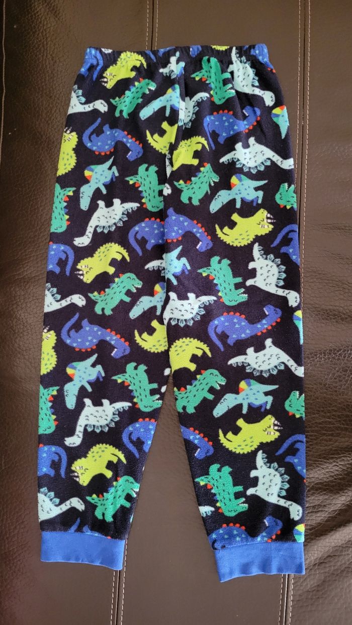 Pyjama en velours dinosaure taille 8 ans - photo numéro 9