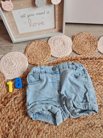 Short en jean