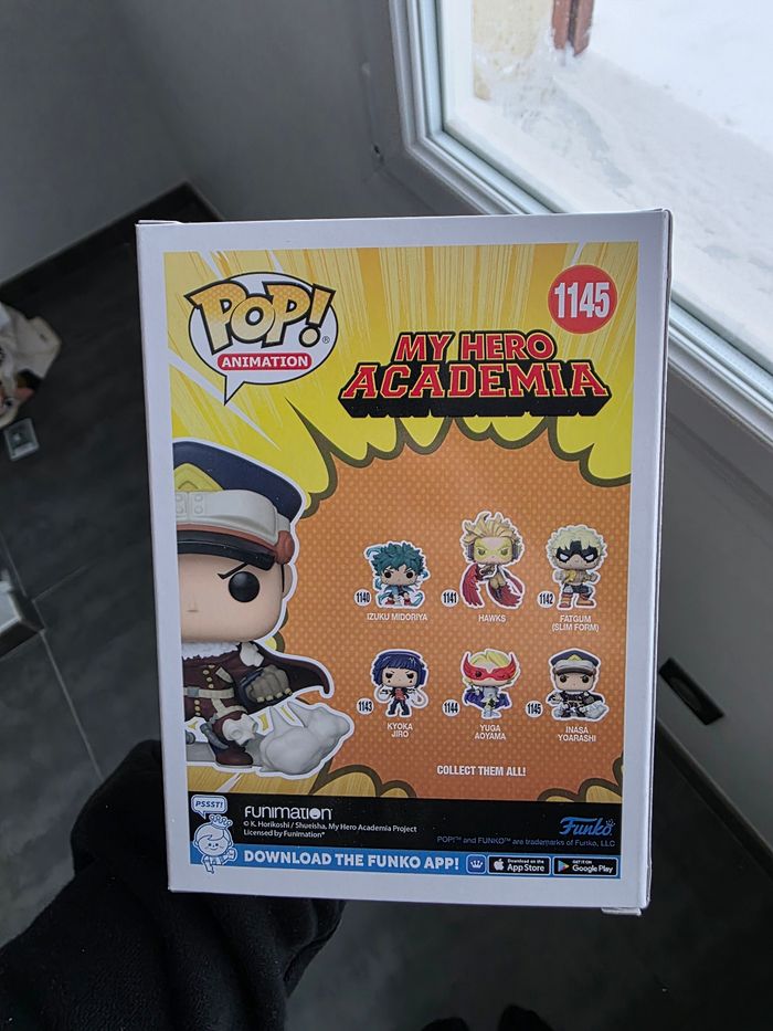 Figurine pop inasa yoarashi my hero academia - photo numéro 5