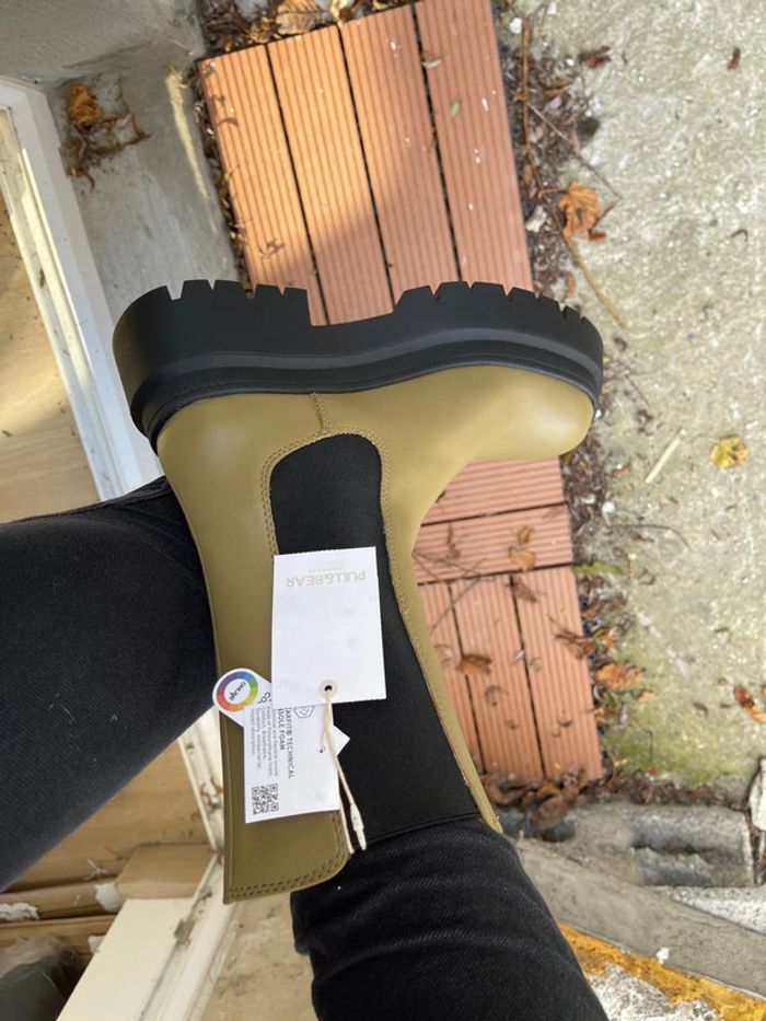 Superbes bottines pull &bear neuves avec étiquette pointure 38 - photo numéro 5