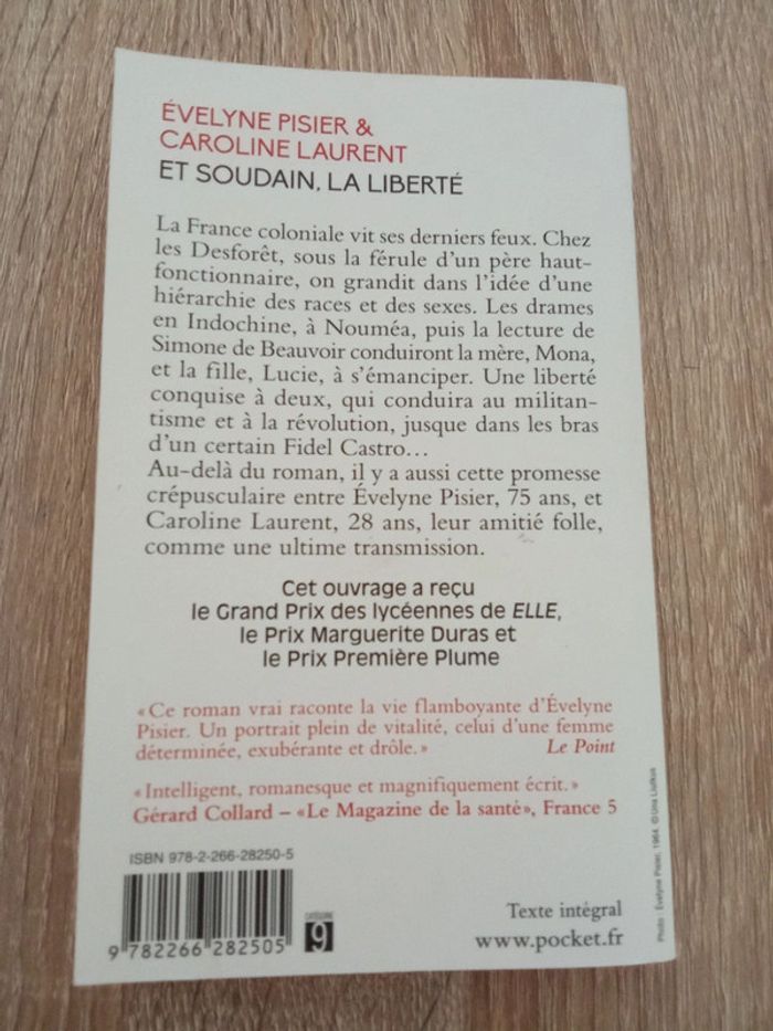 Evelyne Pisier / Caroline Laurent 🫧 Et soudain la liberté - photo numéro 2