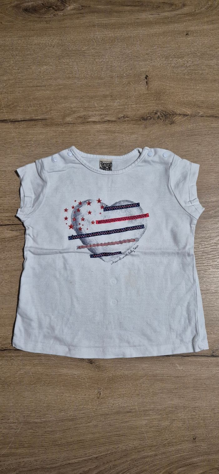 Lot t-shirts MC TAO 24 mois - photo numéro 5