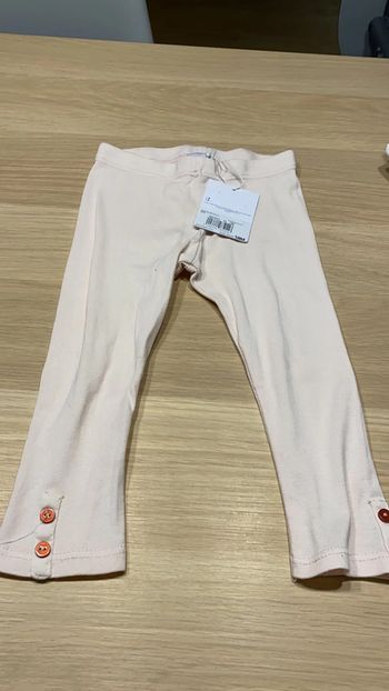 Legging rose poudre neuf absorba