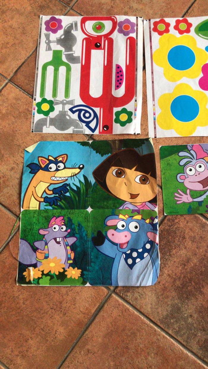 Dora autocollant pour décorer une maison enfant extérieur - photo numéro 2
