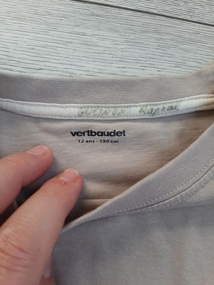 Tee shirt beige - photo numéro 2