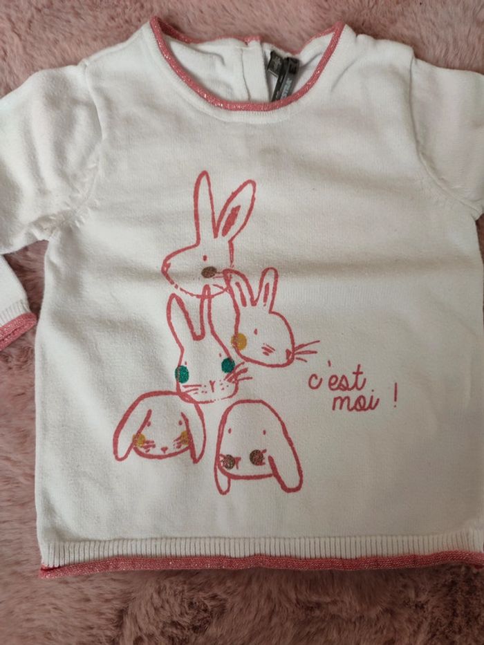 Pull col rond 12 mois - photo numéro 2