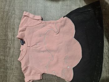 Robe manches courtes