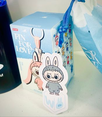 Labubu The Monsters Pin for love W