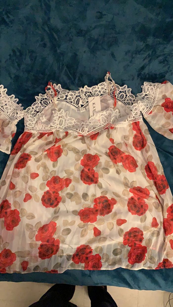 Tunique fleurie s m