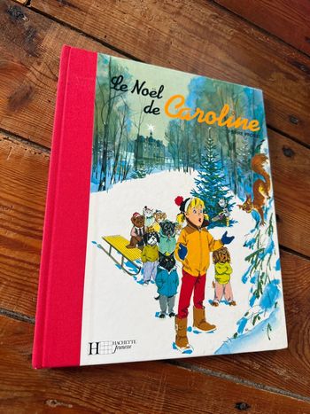 Moyen 2 - Livre édition limitée reliure rouge Le Noël de Caroline Pierre Probst bd