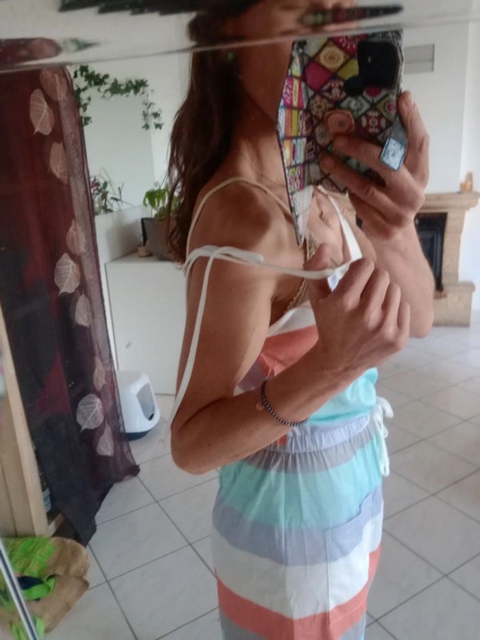 Robe été M couleurs pastels c84 - photo numéro 7