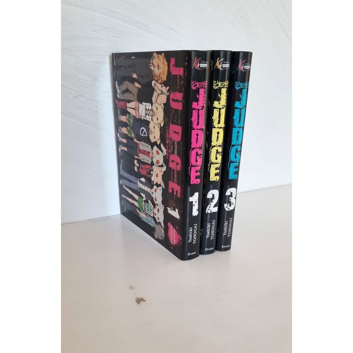 Lot de manga Judge (tome 1 à 3) en français TBE - photo numéro 3