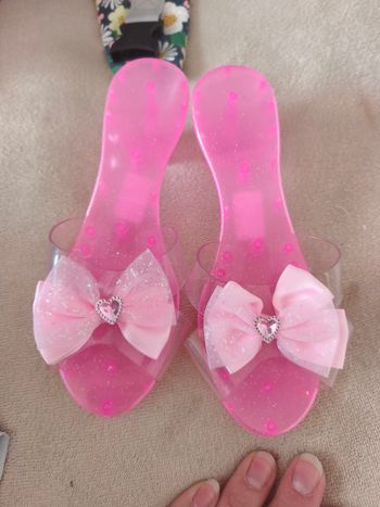 Talons petite fille plastiques 