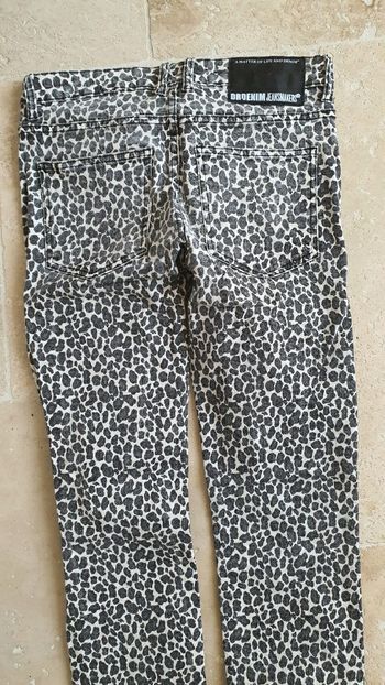 Jean leopard Dr Denim neuf