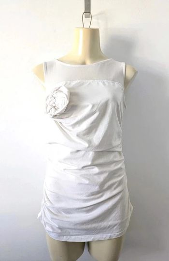 T-shirt blanc chic - Anne Fontaine - taille 42