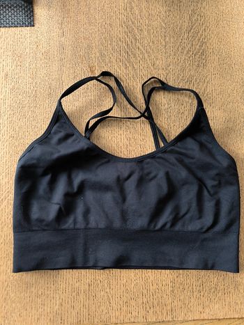 Brassière noire. XL. Tissaia.