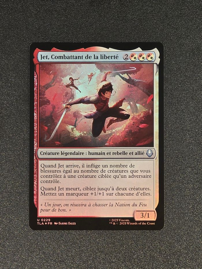 Magic the gathering - Jet, Combattant de la liberté  - Foil - Avatar, le dernier maître de l’air