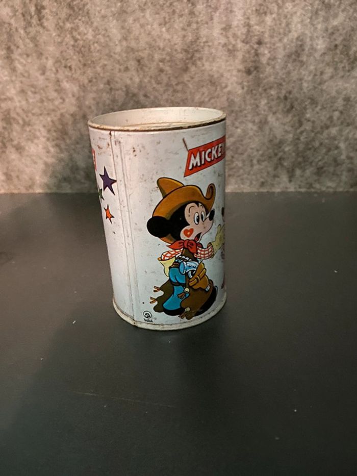 Pas d envoie avec homerr tirelire disney mickey vintage en métal - photo numéro 3