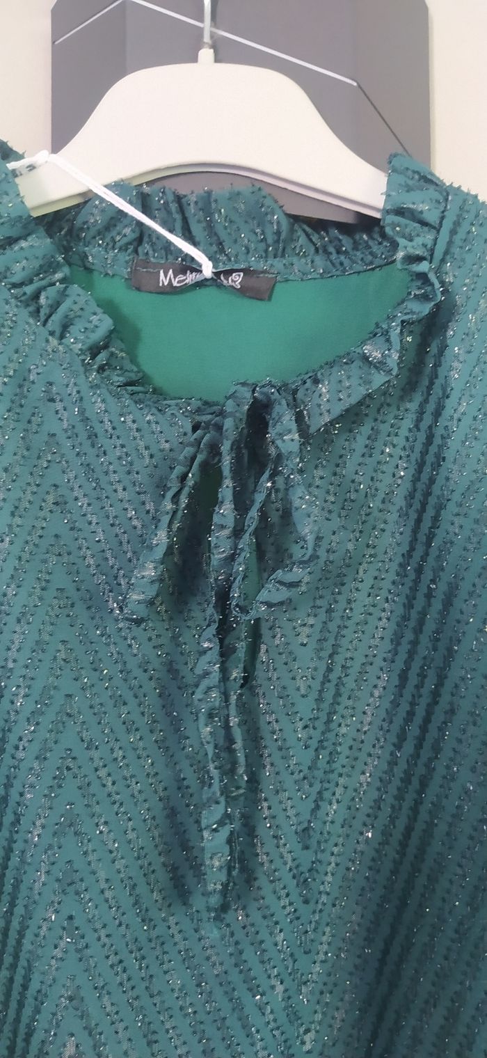 Blouse vert foncé TU - photo numéro 5