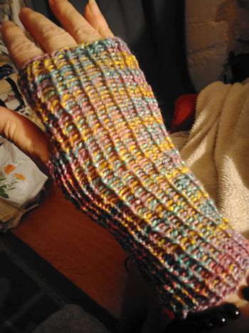 Mitaines multicolores