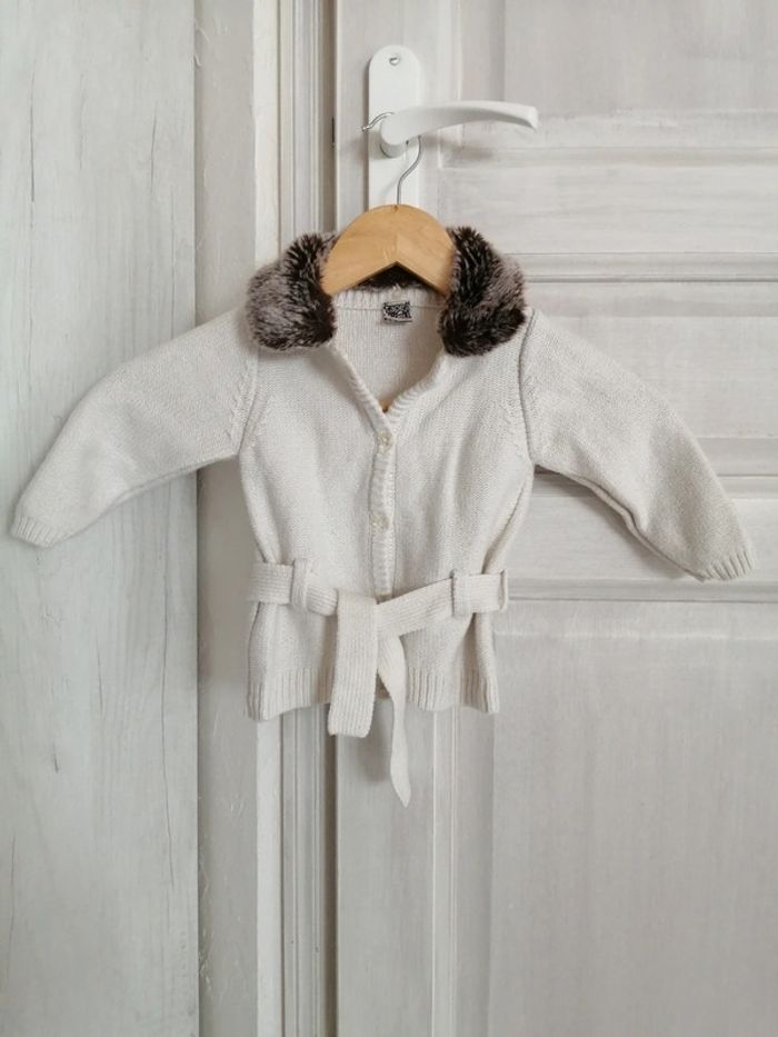 gilet bébé fille tape à l' oeil - photo numéro 1
