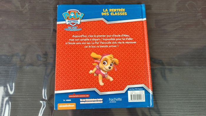 Livre pat patrouille : la rentrée des classes - photo numéro 2
