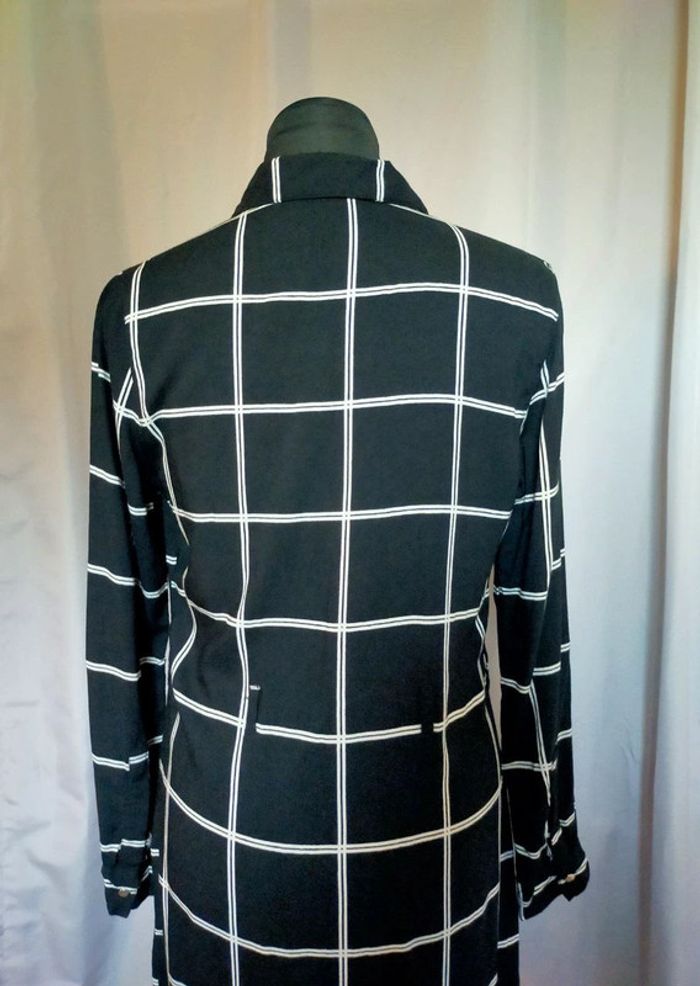 Robe noire à carreaux blancs – Anna Karef (AK) - photo numéro 7