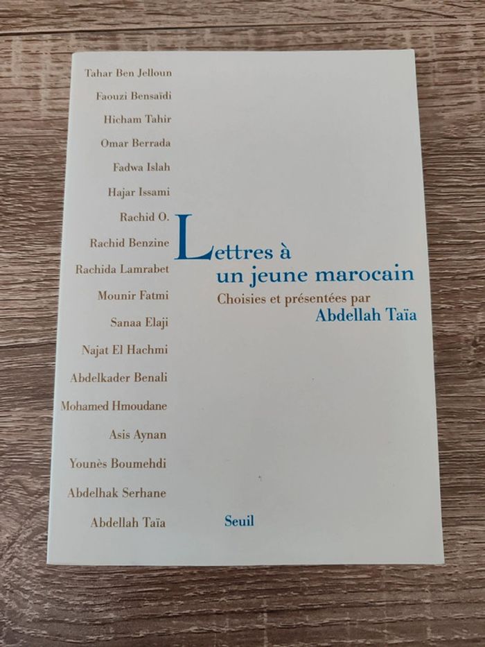 Abdellah Taïa ⭐ Lettres à un jeune marocain