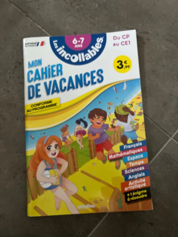 Les incollables Cp - cahier vacances neuf - photo numéro 2