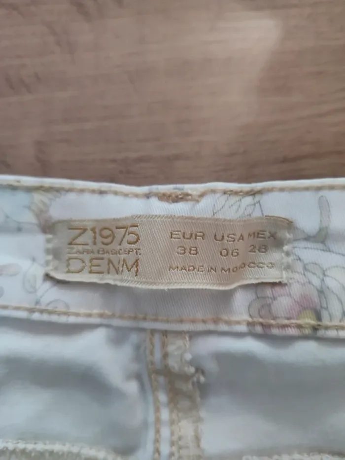 Jeans droit Zara blanc Taille 38. L'incontournable de l'été ! - photo numéro 3