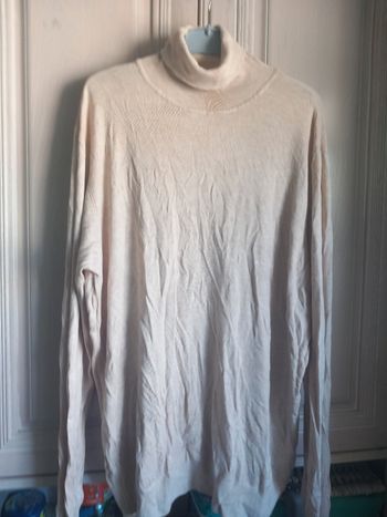 Pull col roulé taille XL Yves Dorsey
