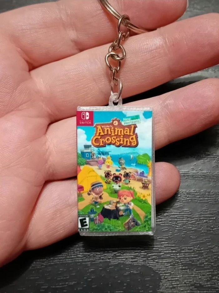 Animal crossing New horizons
Porte-clés réplique miniature 🔑
Nintendo Switch