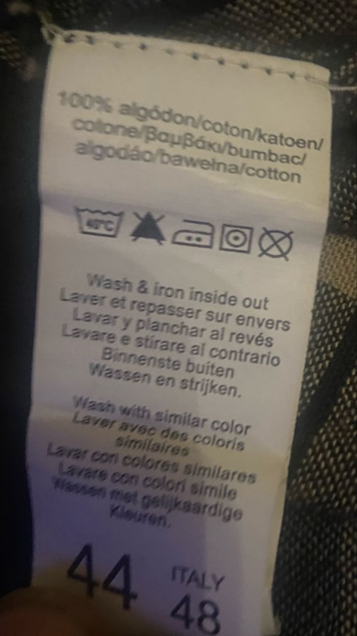 Bouse à carreaux »Tex »mi-manches - photo numéro 6