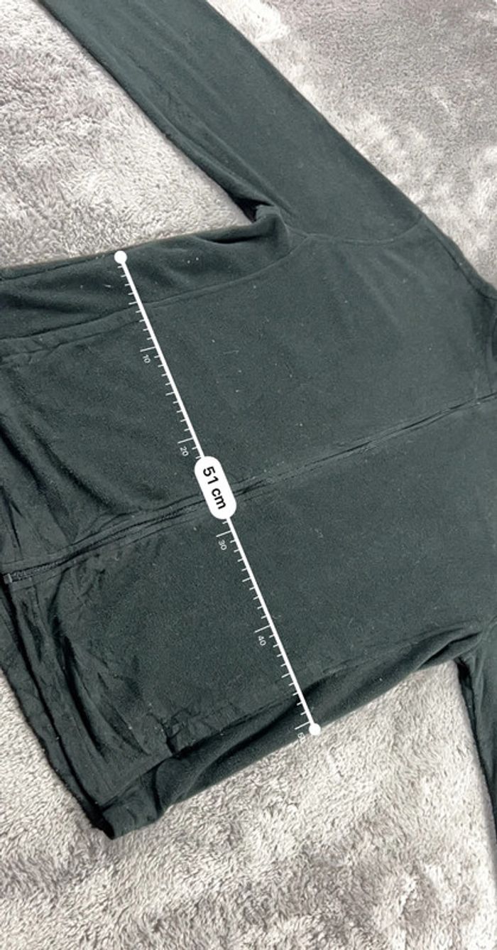 Veste Polaire Starter Noire Logo Manche – Taille M - photo numéro 4