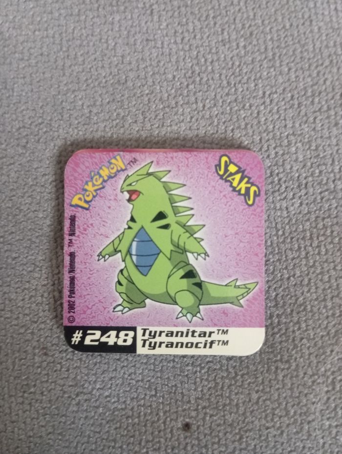 Magnet Pokémon Staks N°248 Tyranocif