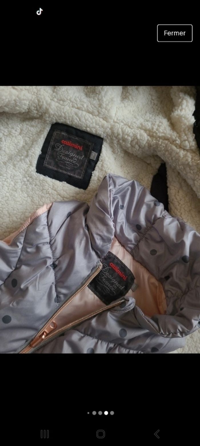 Manteau Catimini 3 en 1 taille  3 ans - photo numéro 6