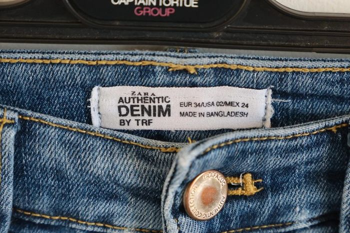 C39 jeans bleu Zara 34 - photo numéro 3