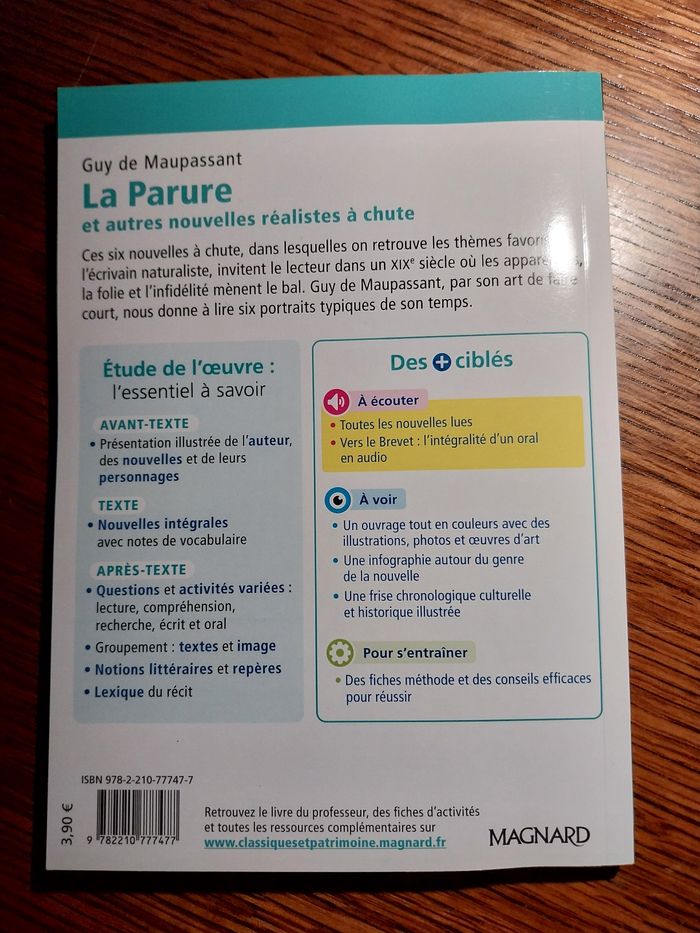 La parure Guy de Maupassant - photo numéro 2