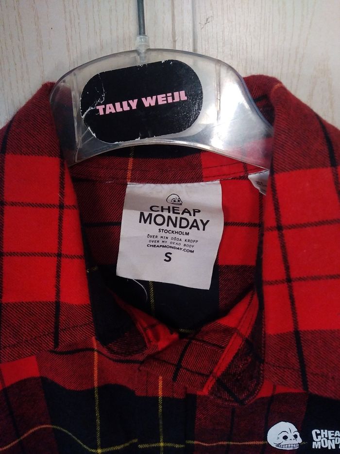 Chemise  à carreaux homme Cheap Monday - photo numéro 3